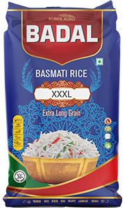 Badal Basmati XXXL Rice - 30kg